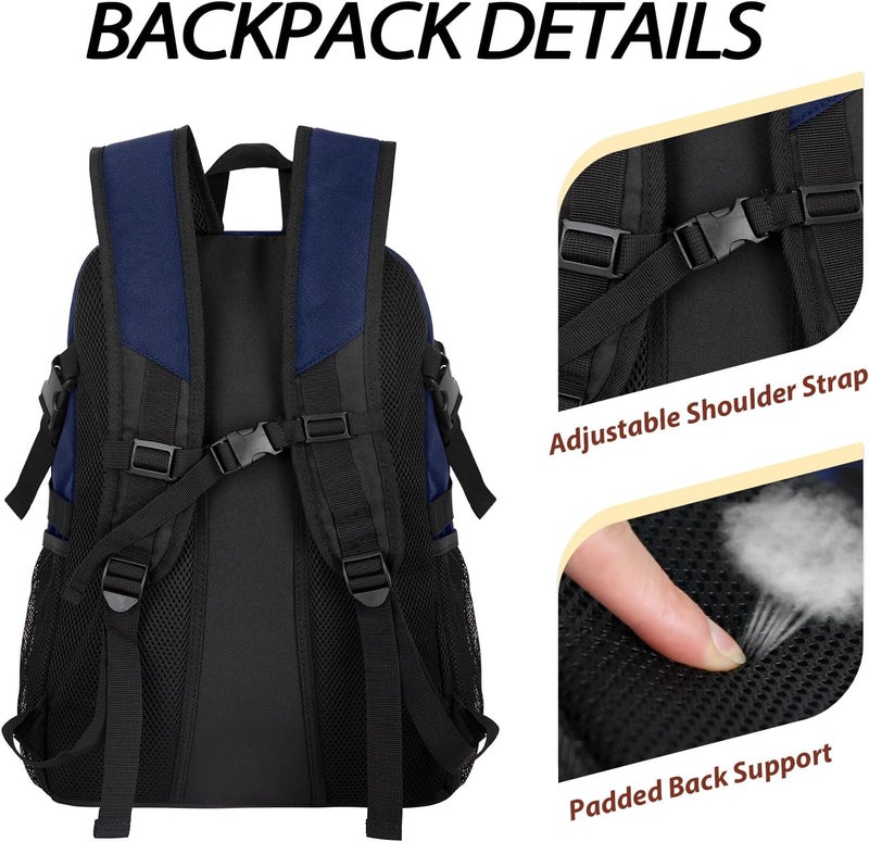 LARIPOP Basketball Bag,Basketball Backpack with Shoe Compartment and Ball Holder,Sport Bags for Soccer,Volleyball,Gym,Travel - Image 5